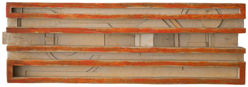 Loneliness in the network Pęcak Maciej 62.5x21x7.3cm wooden sculpture 2010