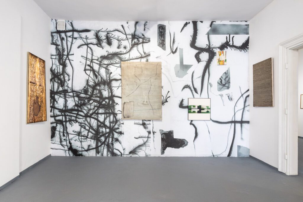 Michael Biber c-print on paper, wallpapered | 300 x 450 cm (size variable)