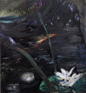 Krakowski Spleen - plakat wystawy by Zuzanna Szary i Samuel Kłoda