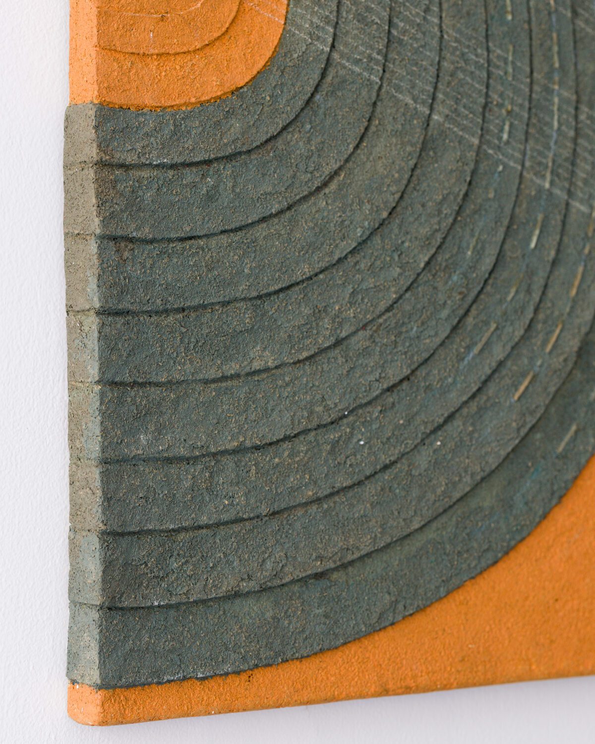 Bend. From the series My bends Maciej Pęcak 44x32x2.3cm relief on canvas 2014 detal