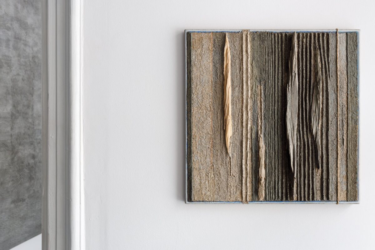 Peregrynacje - PęcakJourney. Transition | 49 x 49 cm | mixed technique on canvas | 2016