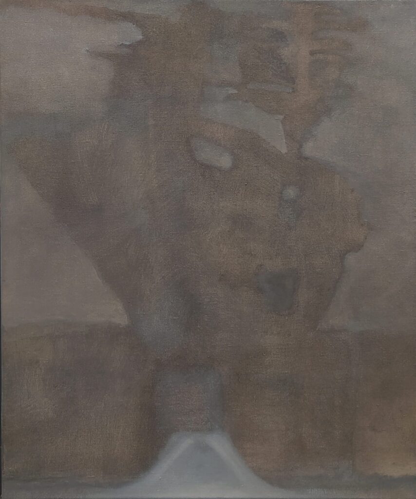Artur Wieczerzyński Essence of dualism from the Morphia series oil on canvas art Hotel Garni Kraków