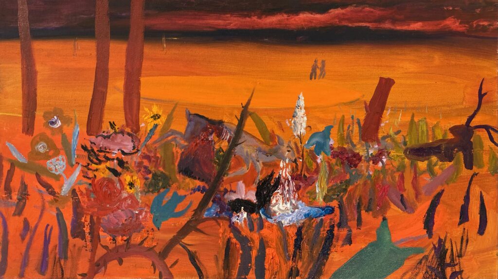 Caracasses Samuel Kloda oil on canvas 2022