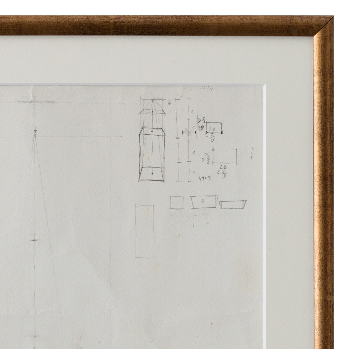 Josef Dabernig Figure pencil on paper 41 x 29 cm 1978