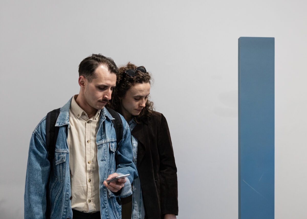 Kornel Janczy Chemitrails plywood, wood, acrylic paint 180 x 50 x 70 cm 2023 (1)