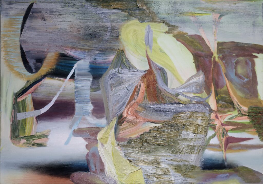 Marcin Dymek no title 70 x 100 cm oil on canvas 2018