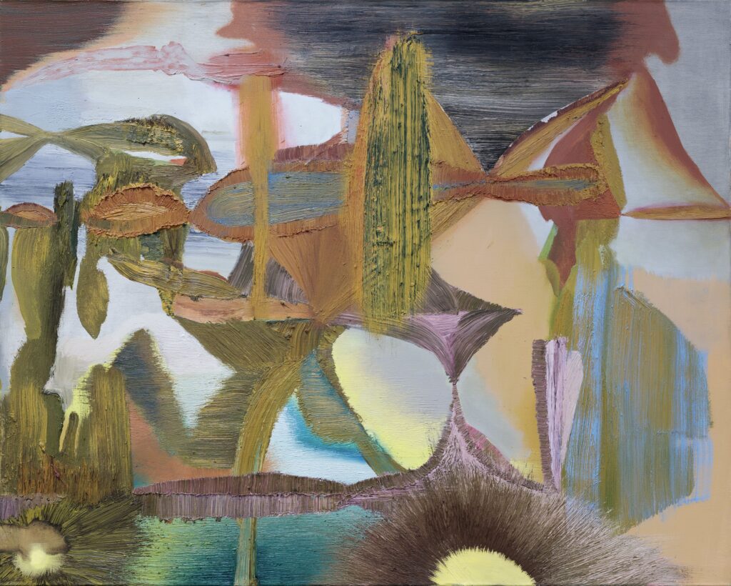 Marcin Dymek no title 80 x 100 cm oil on canvas 2018