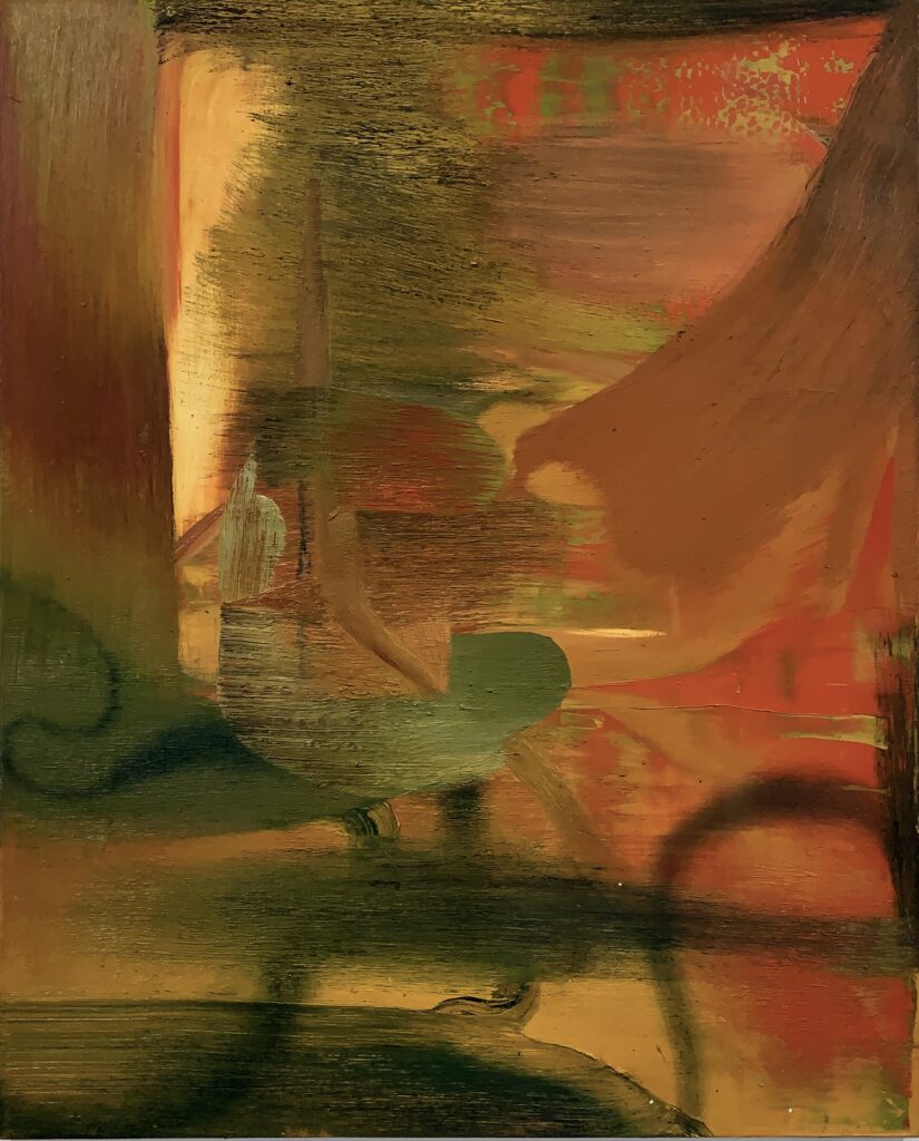 Marcin Dymek no title oil on canvas 100x80cm 2018 Krakowski Spleen
