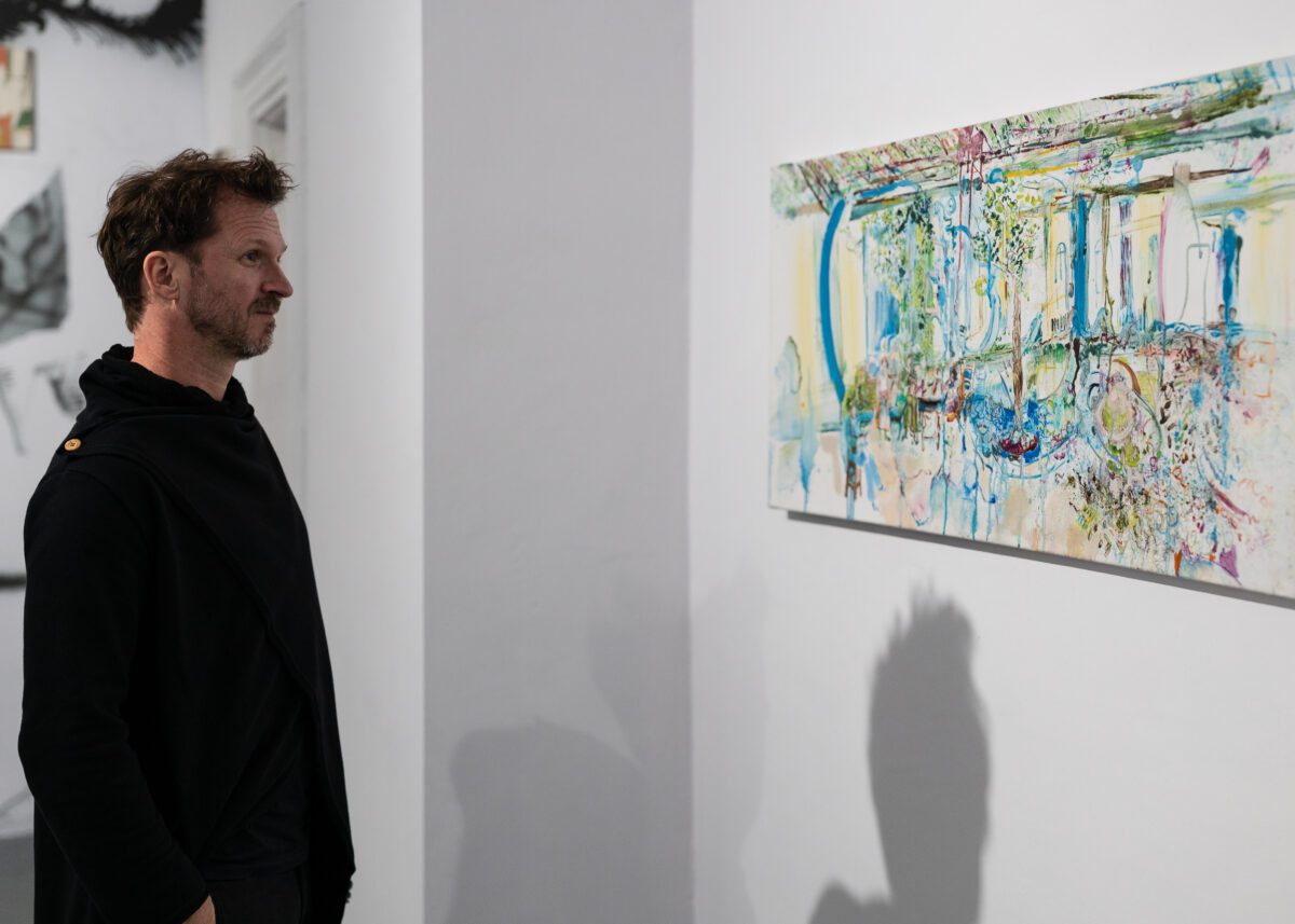 Isa Schmidlehner Wiener Blut oil on canvas 52 x 120 cm 2007 (3)