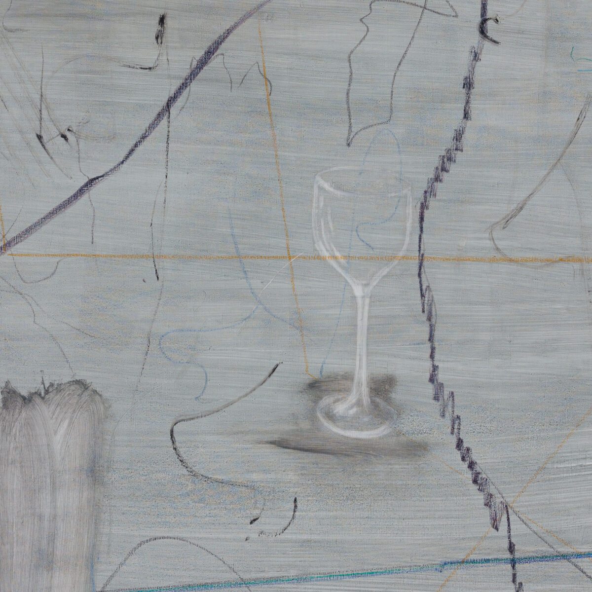 Adrian Buschmann Nose Job oil on canvas 130 x 90 cm 2014