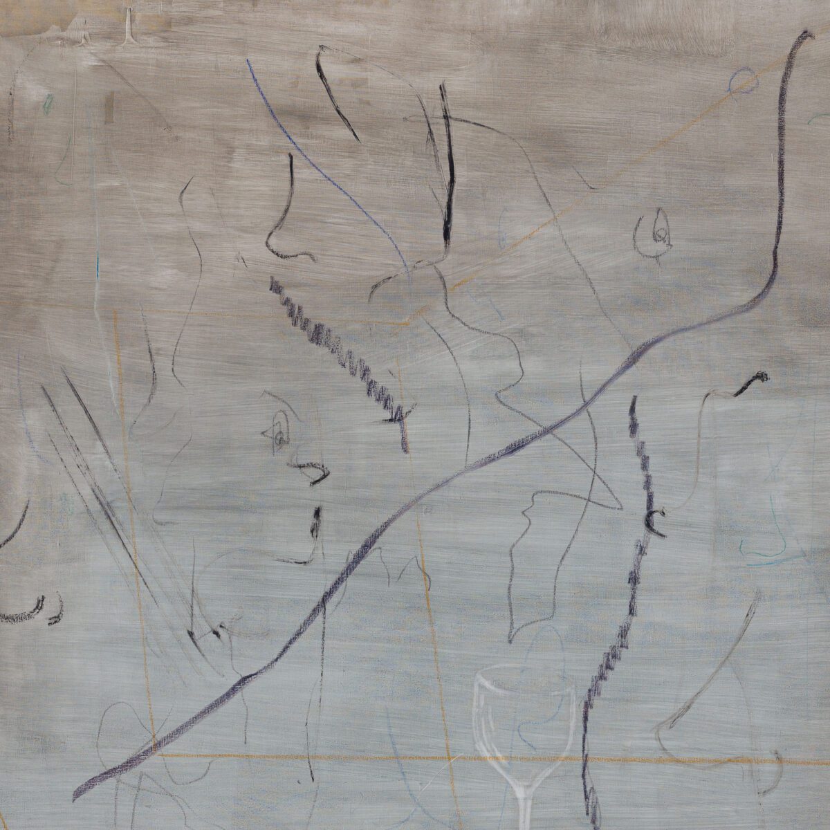 Adrian Buschmann Nose Job oil on canvas 130 x 90 cm 2014